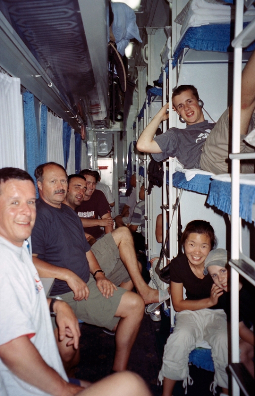 Train compartment, Chengdu China 1.jpg